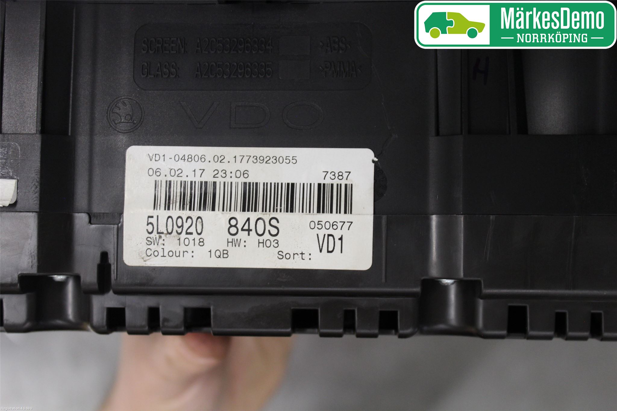 Skoda YETI Instrument Komb