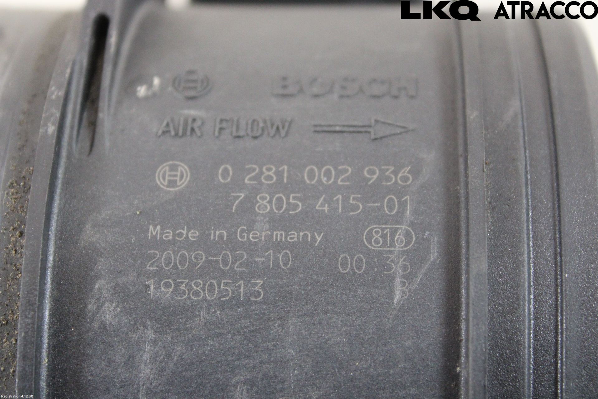 BMW 5 E60/61 Sed/Tou 02-10 Injluftmassamätare