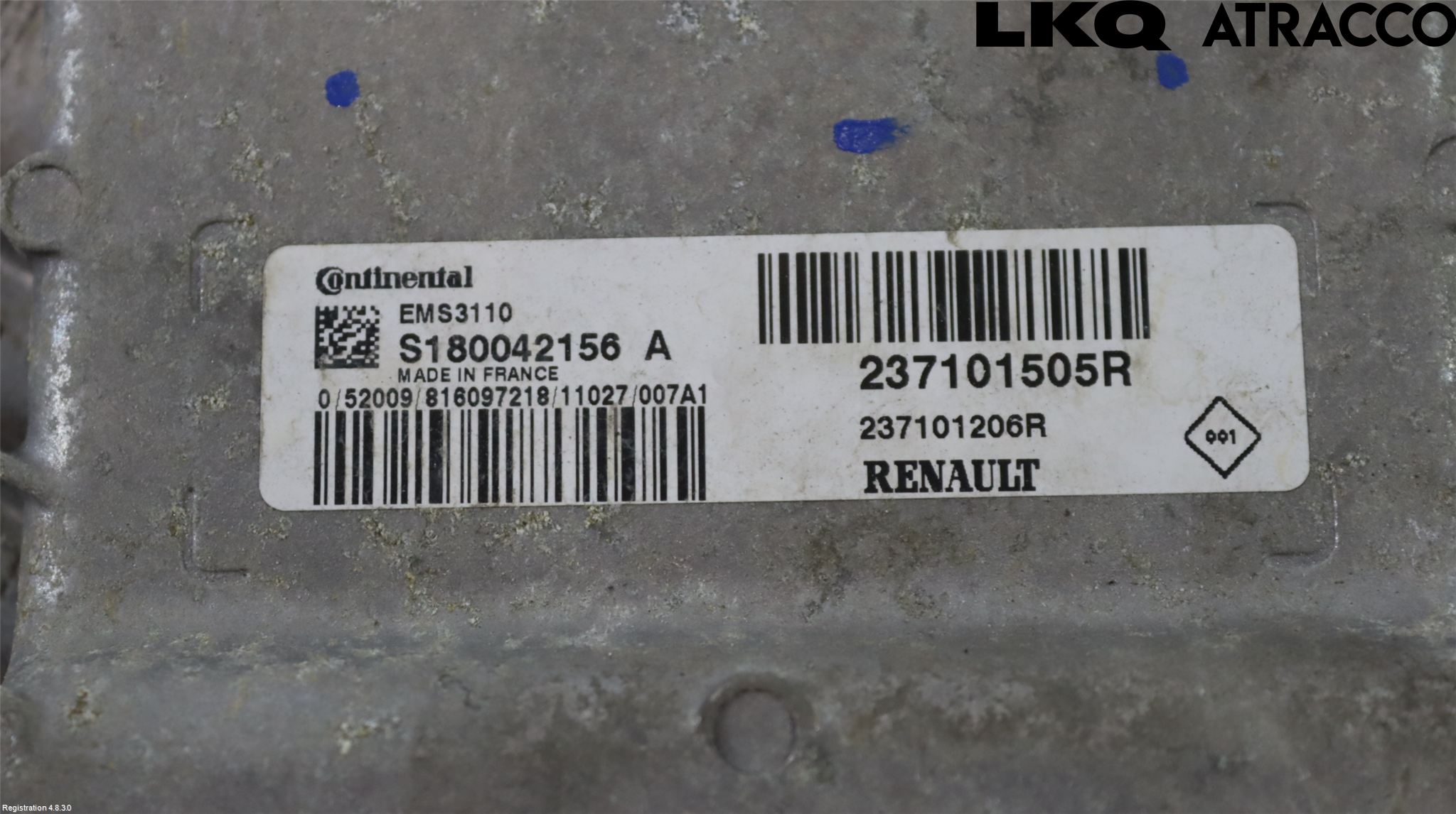 Renault CLIO III  09-12 Styrenhet Insprut Bensin