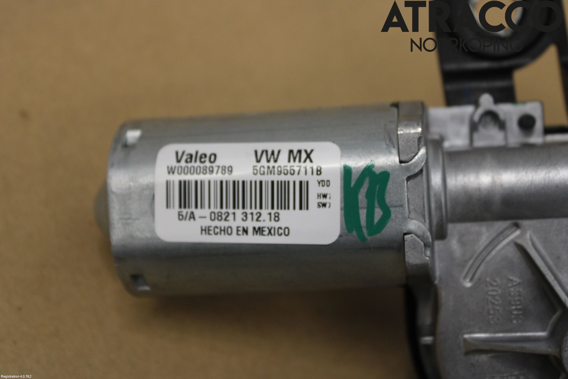 Volkswagen VW TIGUAN ALLSPACE 18- Torkarmotor Baklucka