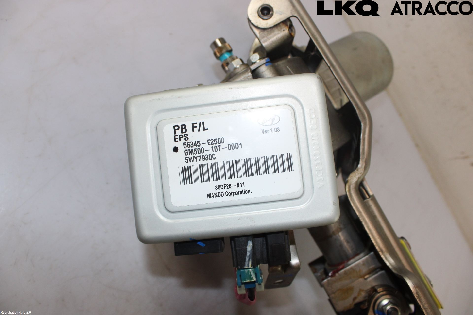 Hyundai i20 PB 09-14 Rattaxelagg Med Inb Servo