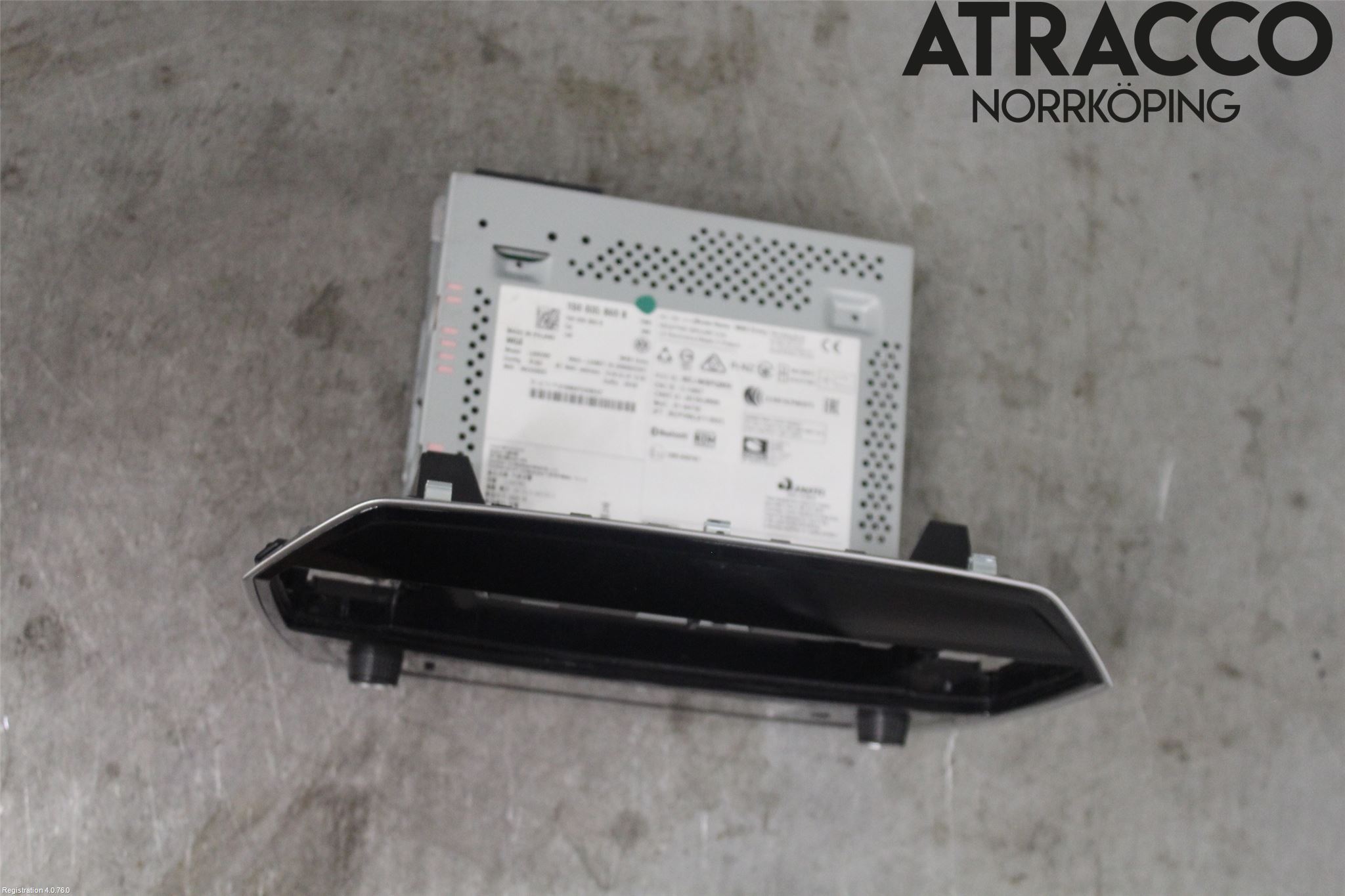 Volkswagen VW UP! / E-UP! Cd Radio - Multimediapanel