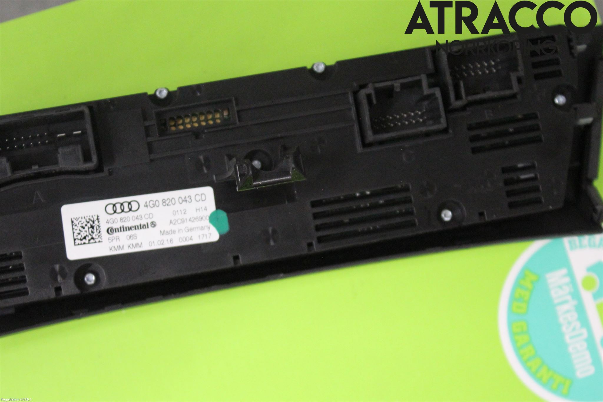 Audi A6 ALLROAD 12-18 Värmereglage