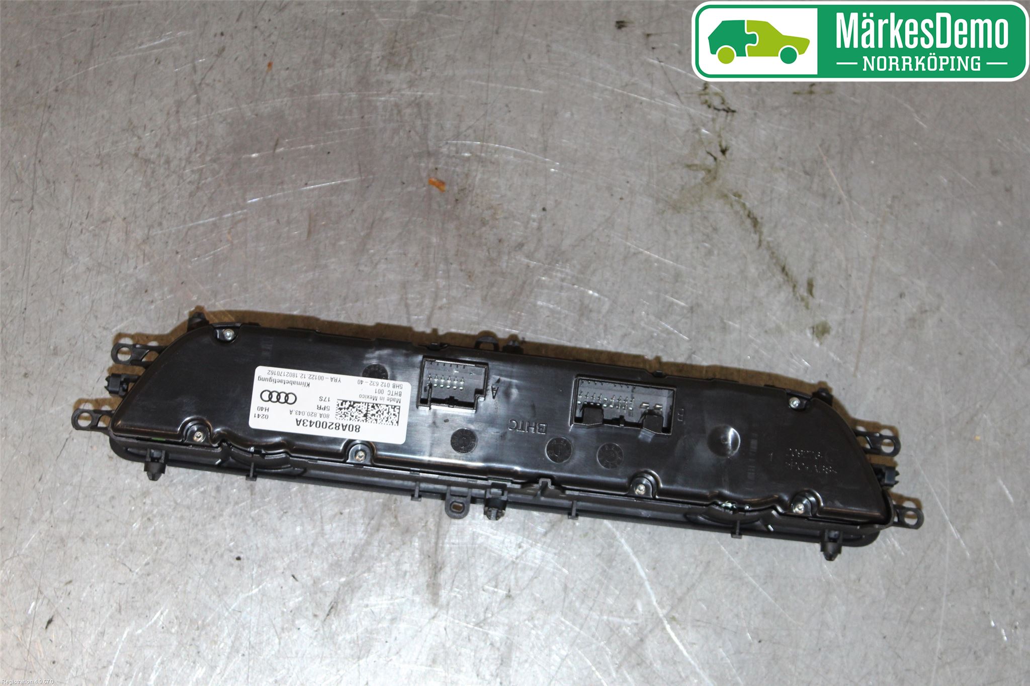 Audi Q5/SQ5 17- Värmereglage