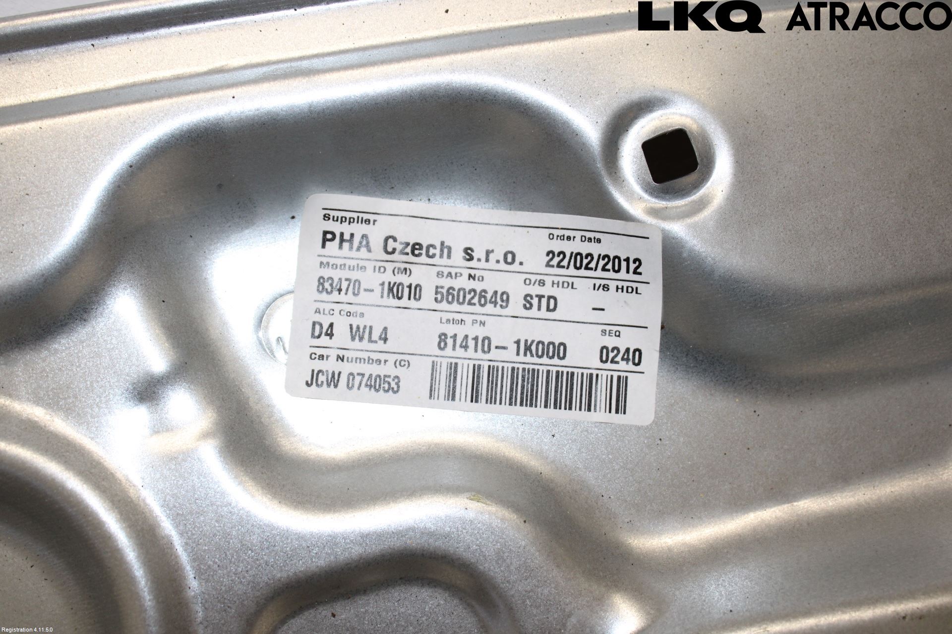 Hyundai ix20 Fönsterhiss El Kompl