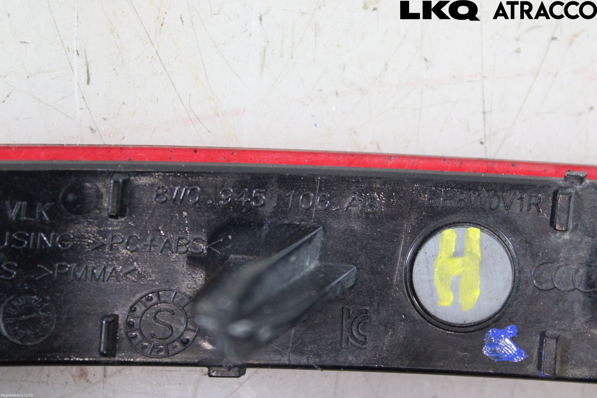Audi A4/S4 B9 20- Dimljus/Reflex Bak