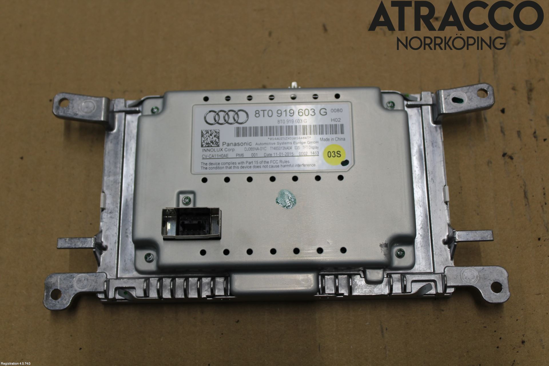 Audi A5 07-16 Multifunktionsdisplay