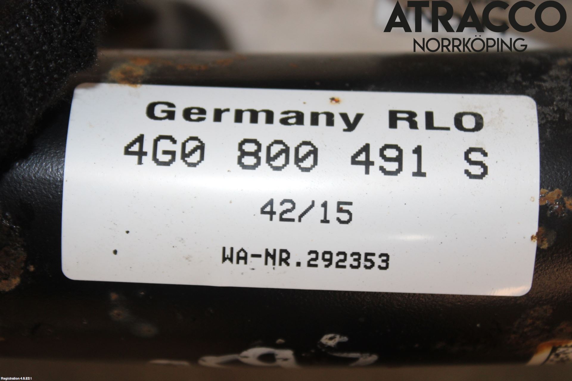 Audi A6/S6 4G 11-18 Dragkrok