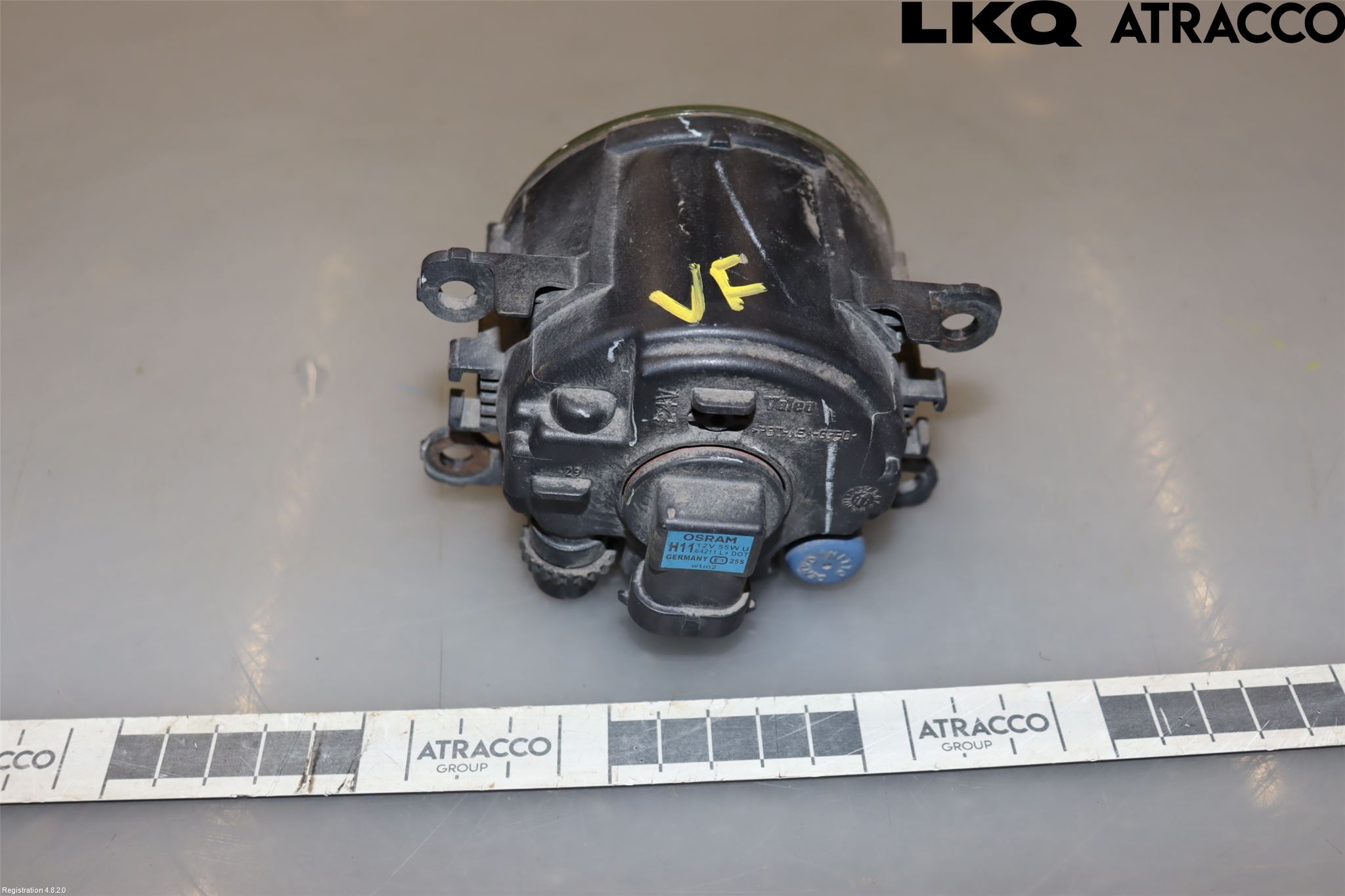 Renault MEGANE III 09-15 Dimljus-Varselljus Fram