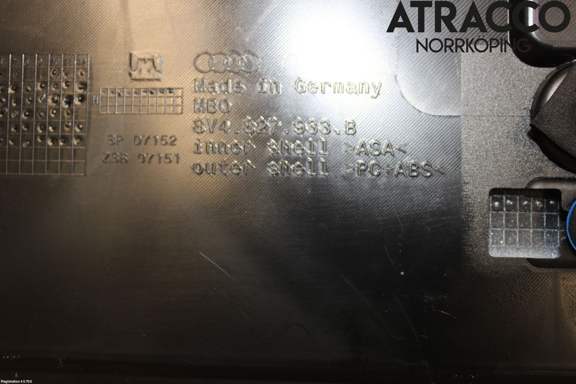 Audi A3/S3 8V 13-20 Spoiler Baklucka