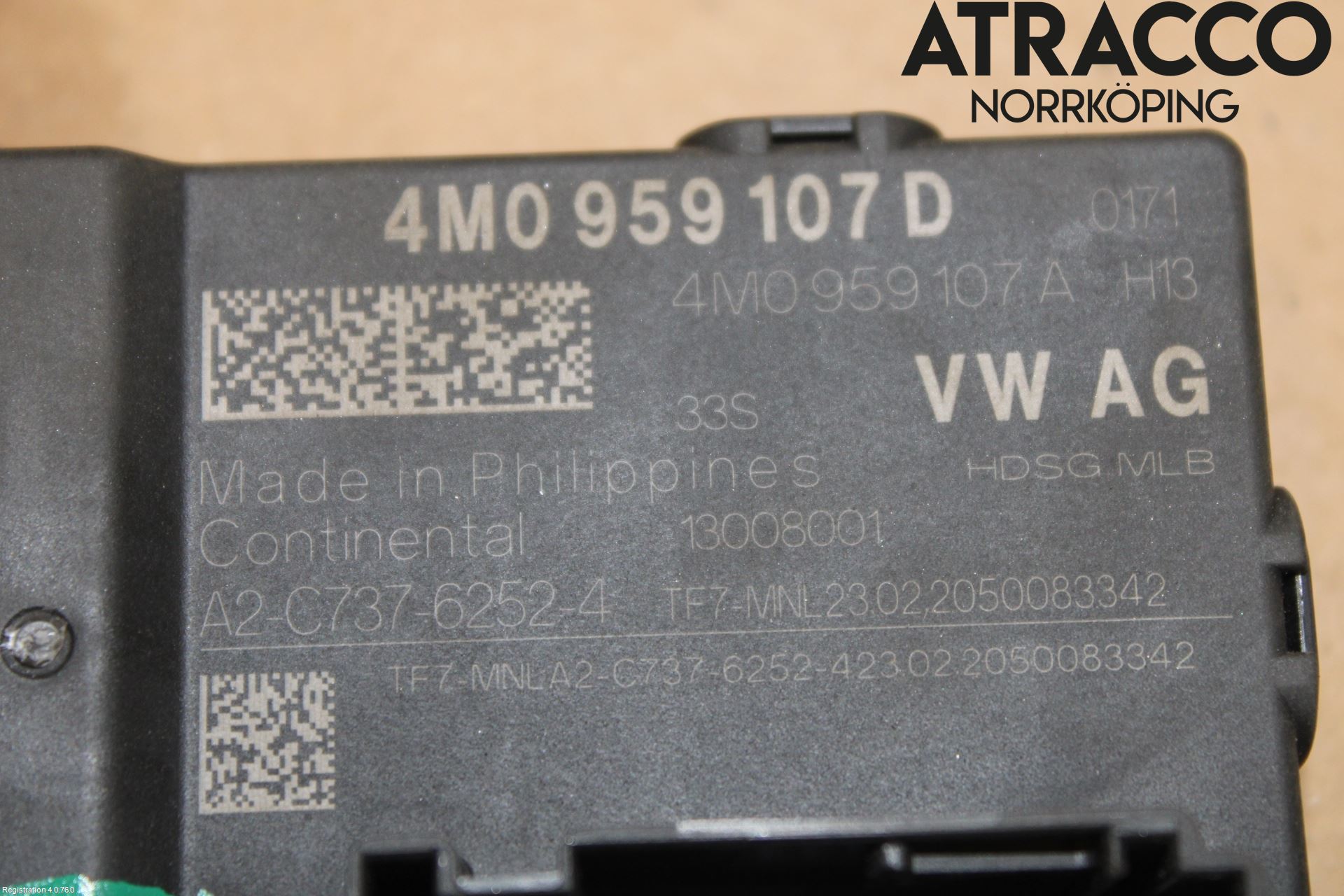 Audi A6 F2/C8 19- Styrenhet Baklucka