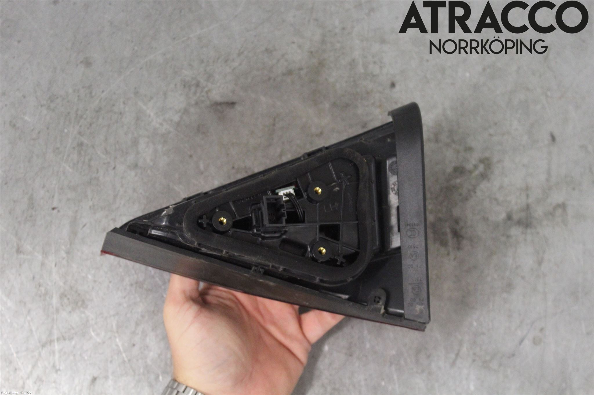 Skoda SUPERB 09-15 Bakljus Lucka Vä