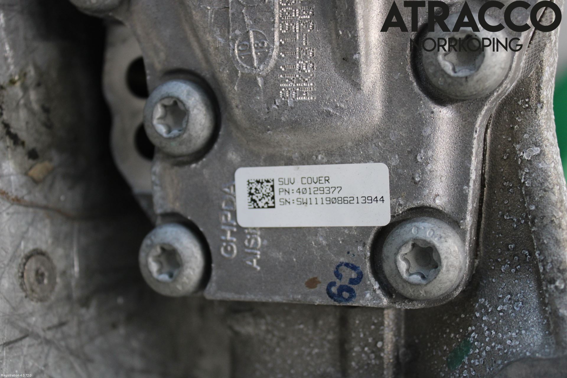 Jaguar F-PACE Framvagn Diffrential