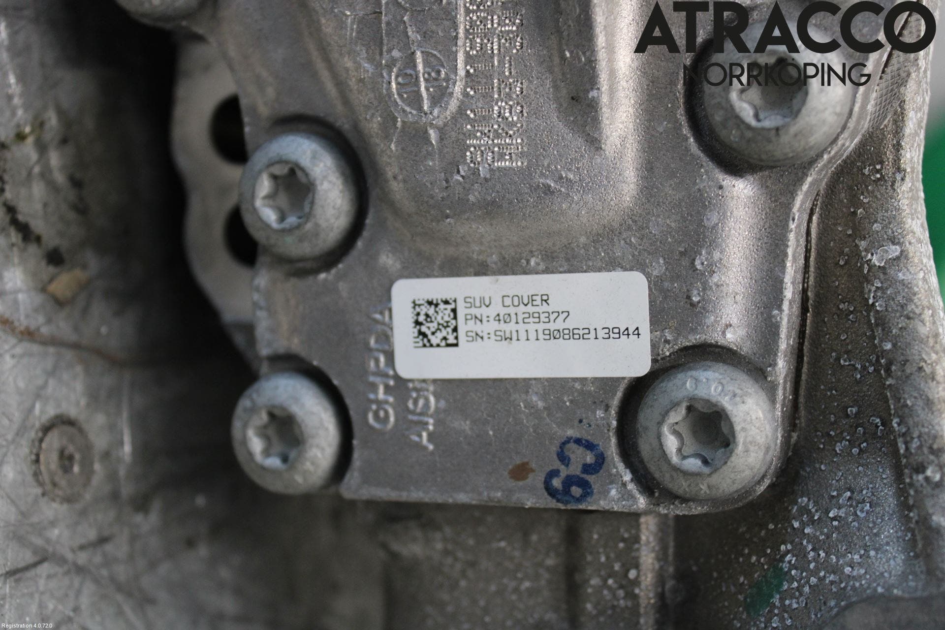 Jaguar F-PACE Framvagn Diffrential