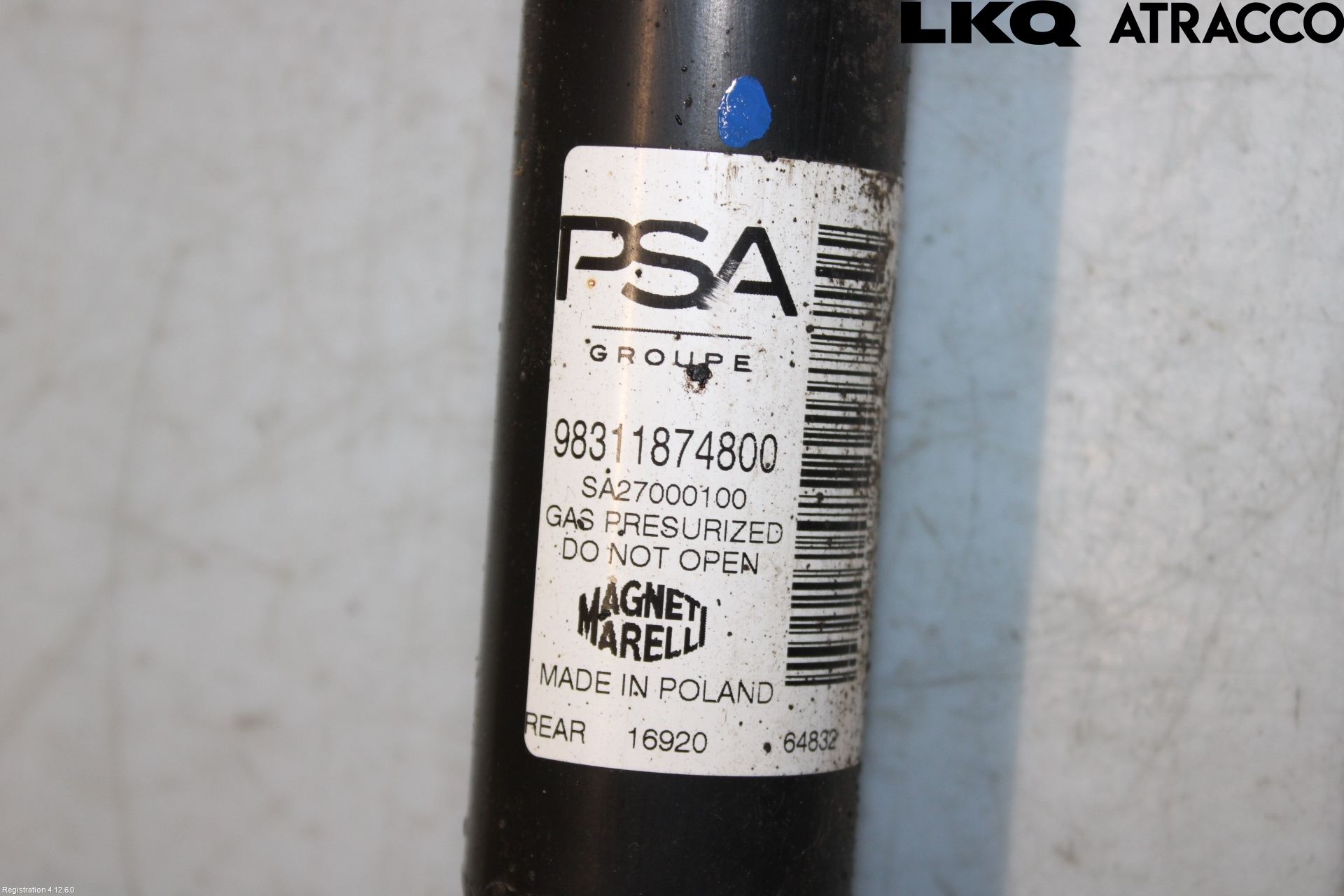 Peugeot 208/E-208 20- Stötdämpare Bak