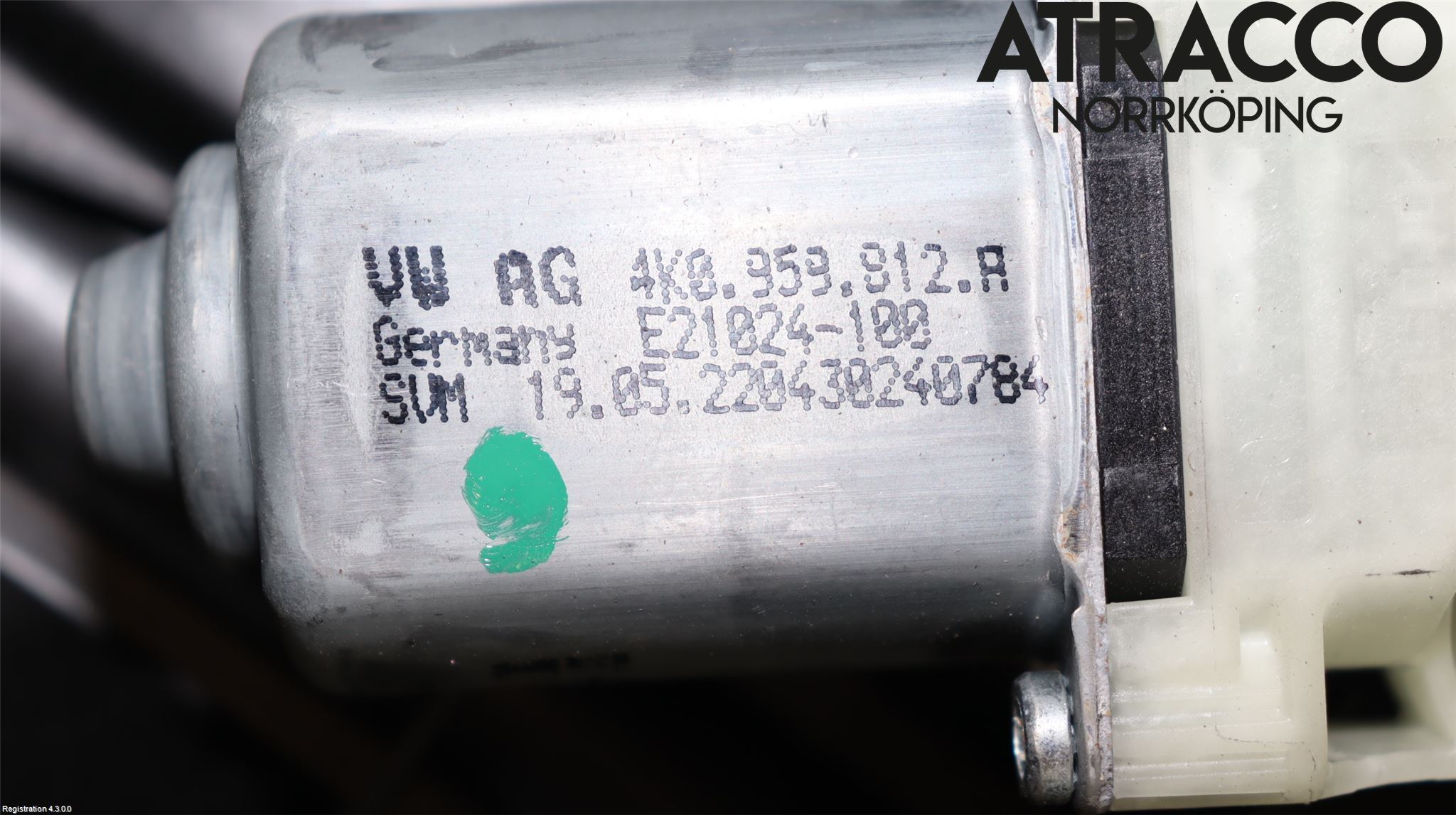 Volkswagen VW ID.3 21- Fönsterhiss El Kompl