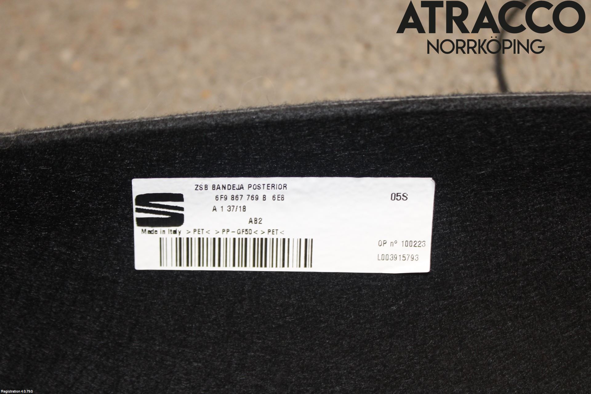 Seat ARONA Hatthylla