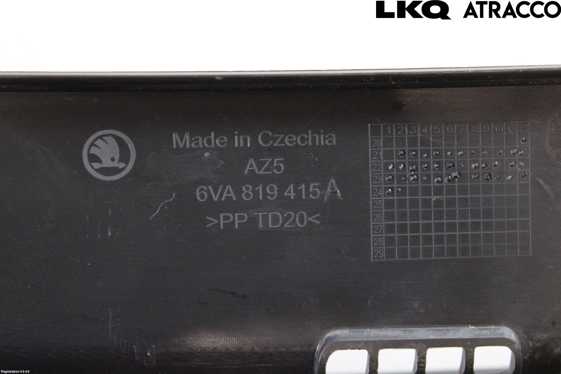 Skoda FABIA 22- Torpedplåt-Torpedplast