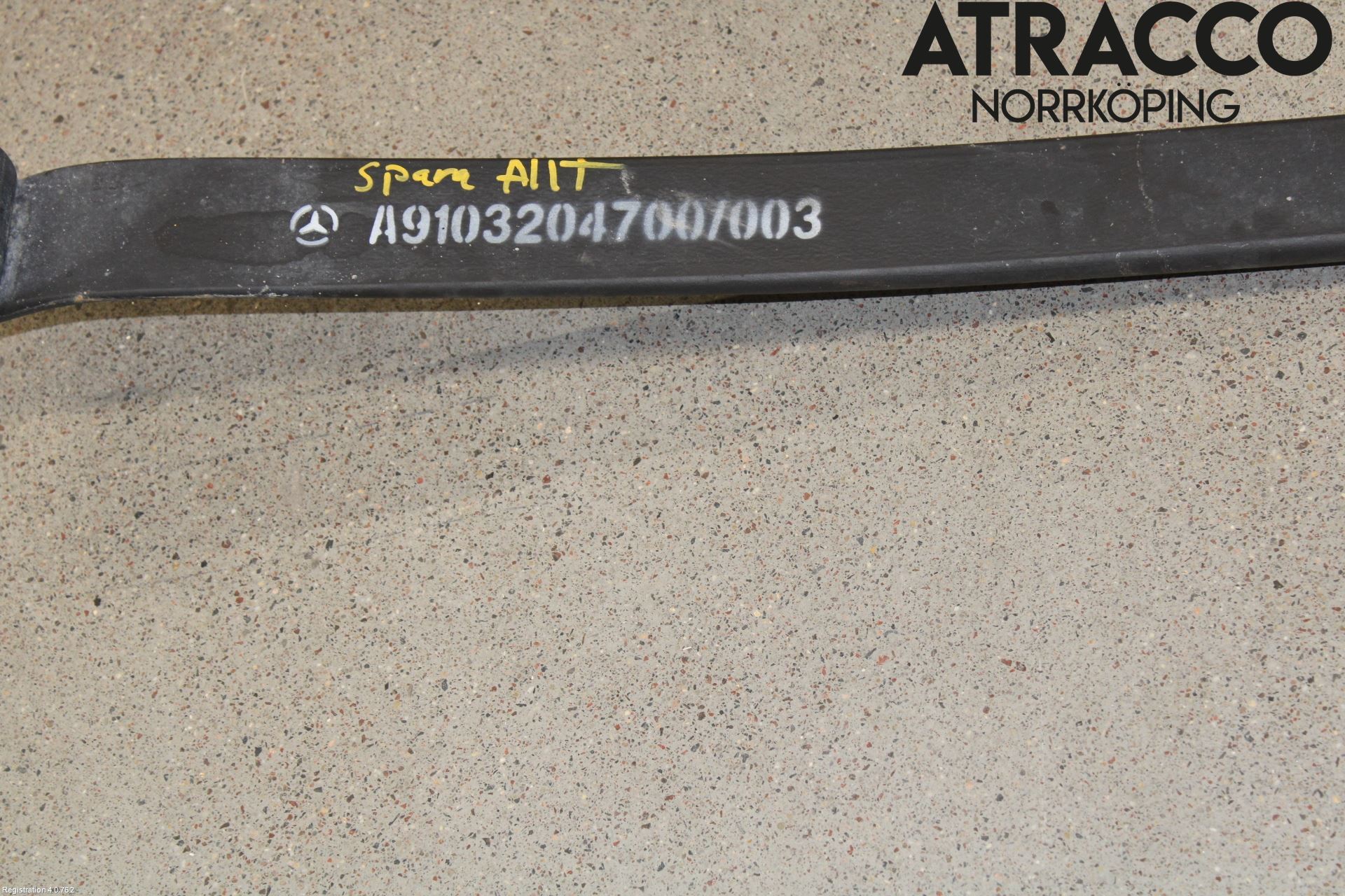 Mercedes-Benz MB SPRINTER (W907/W910) 19- Bladfjäderhänke Bak