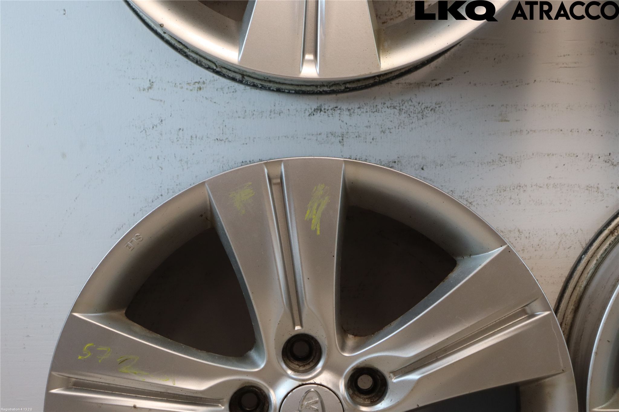 Kia SPORTAGE (SL) 11-15 Fälgsats Aluminium