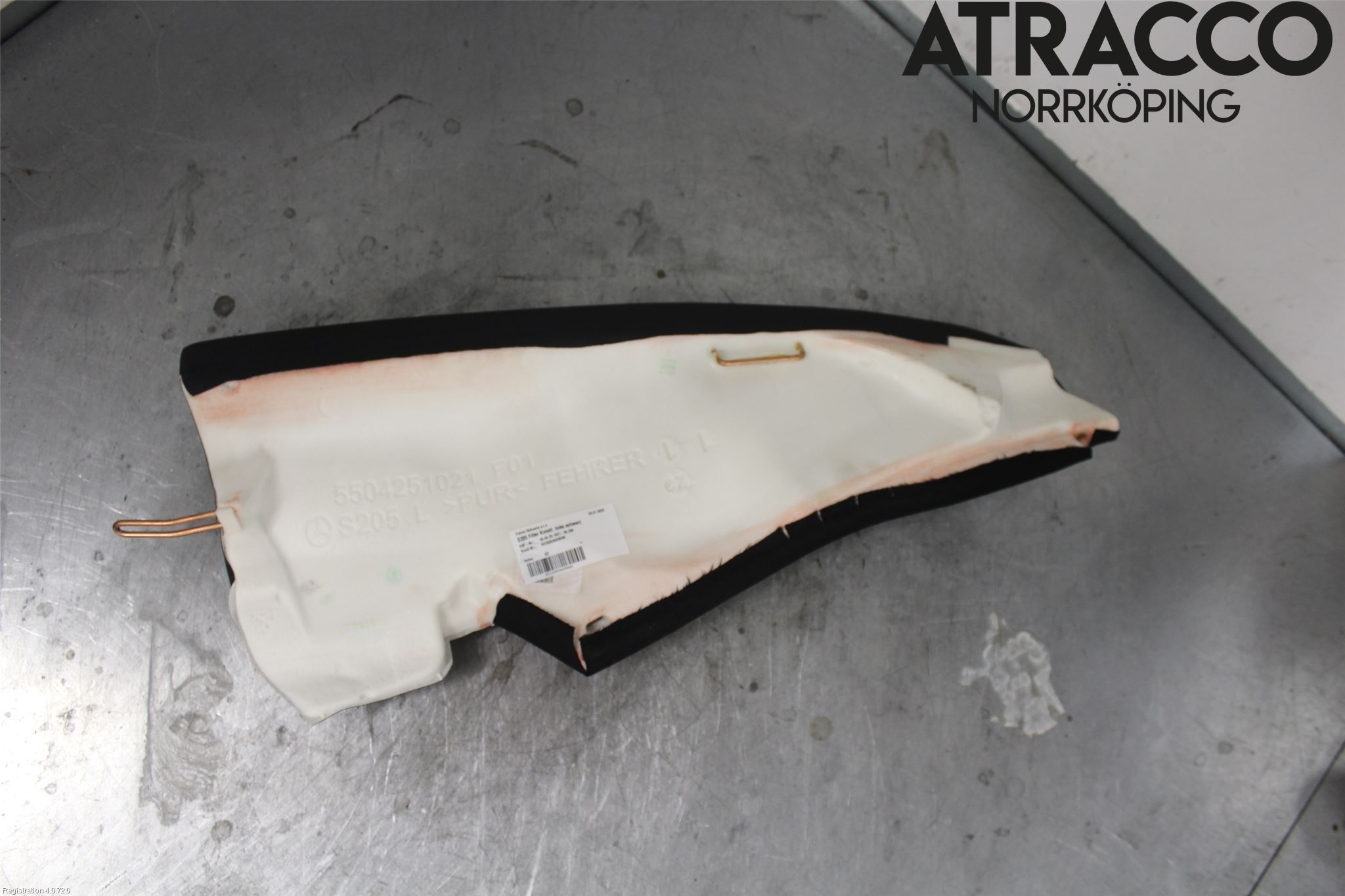 Mercedes-Benz MB C-KLASS (W205) 14-21 Inredning Ryggdyna Bak