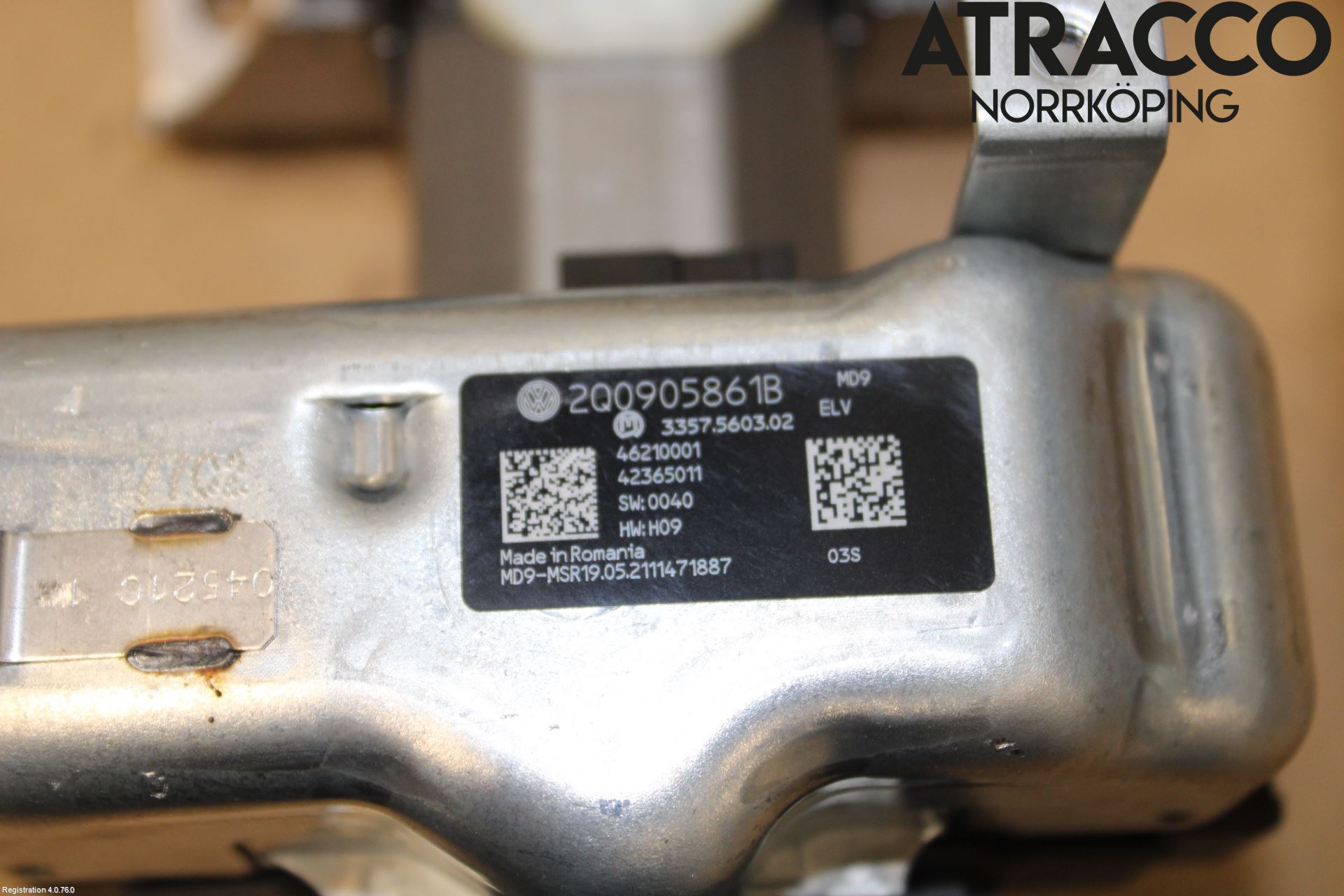 Seat LEON 20- Rattaxelagg Justerbart