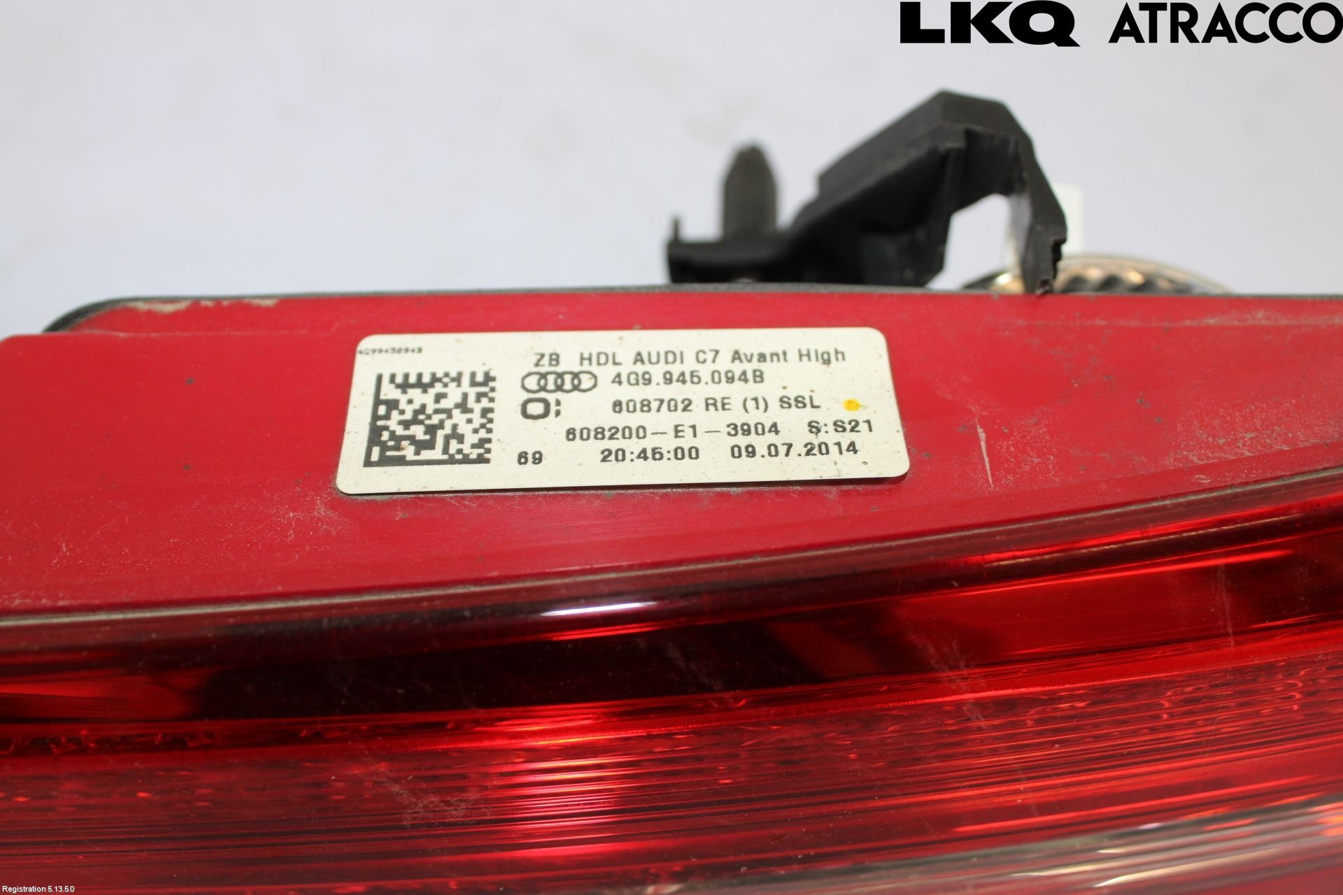 Audi A6/S6 4G 11-18 Bakljus Lucka Hö