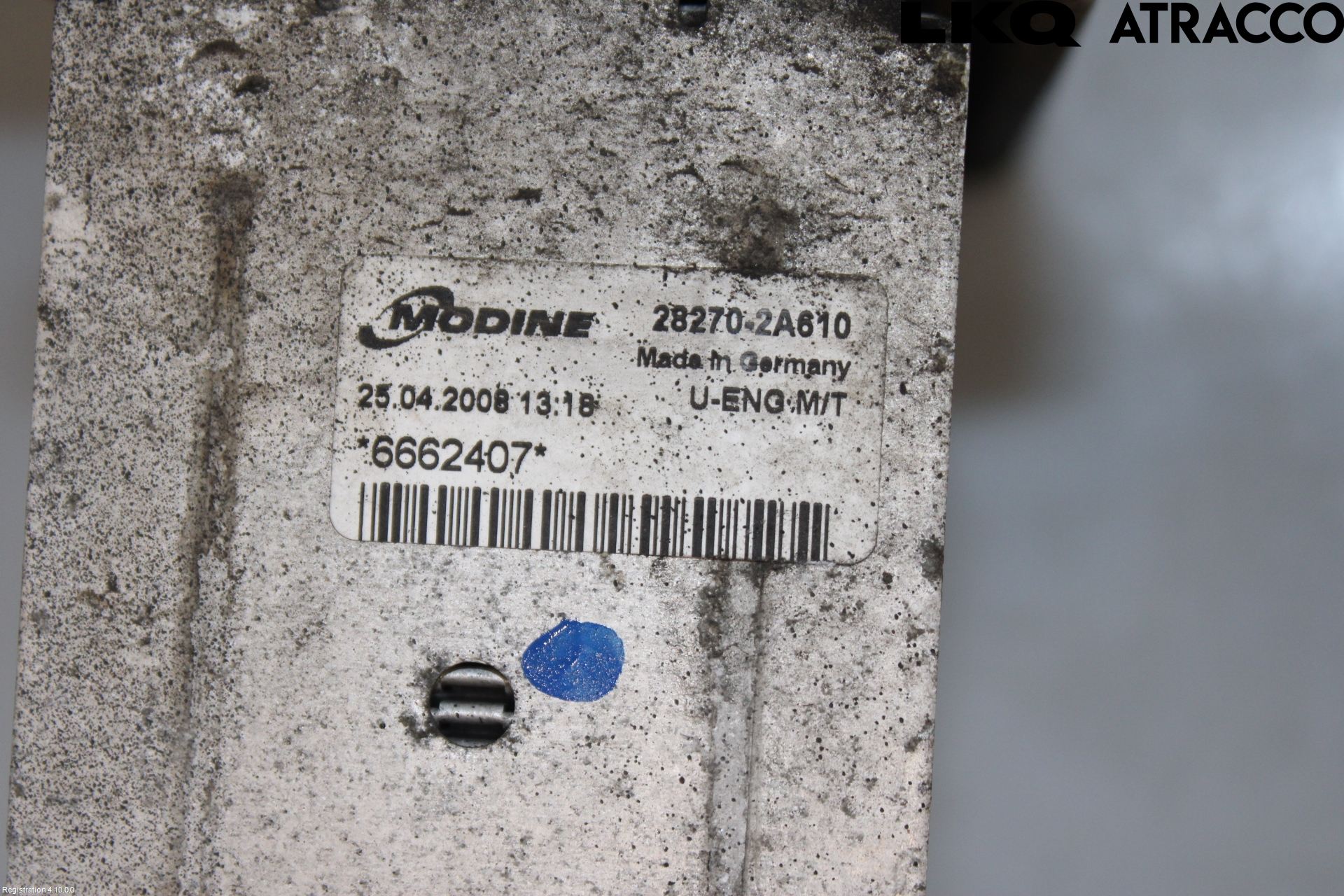 Kia CEED 06-12 Laddluft-Intercooler Kyl