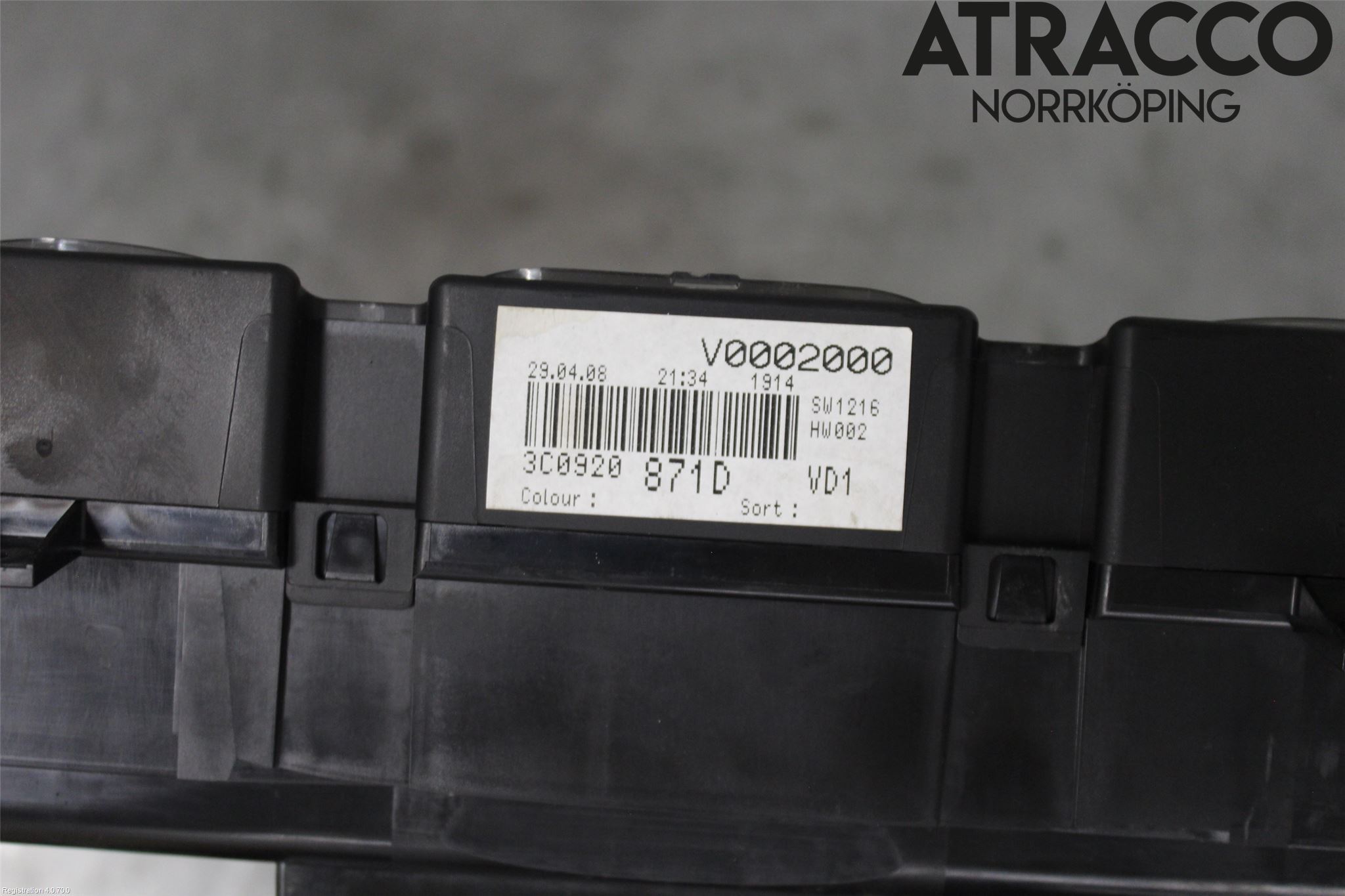Volkswagen VW PASSAT 05-11 Instrument Komb