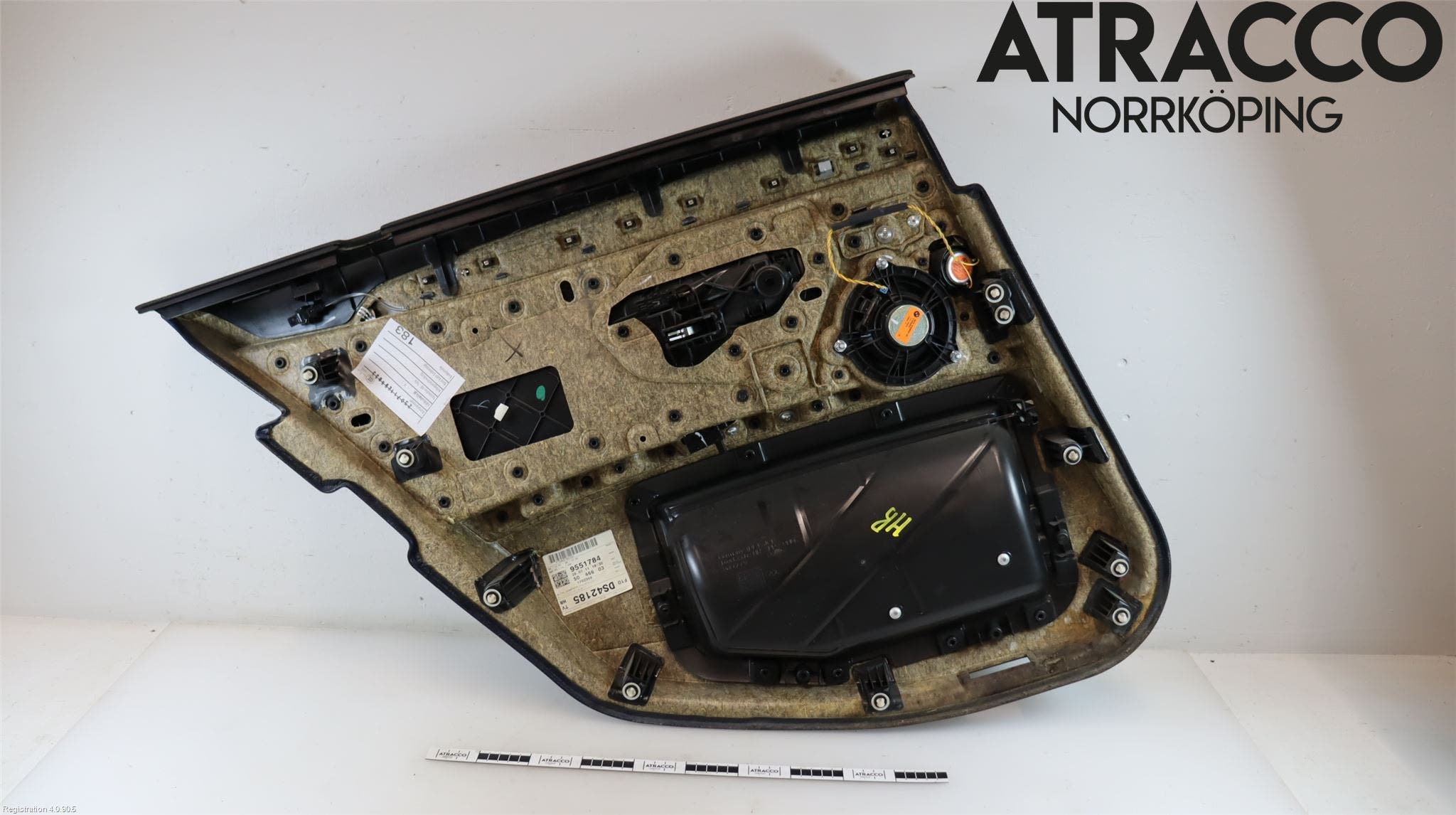 BMW 5 F10/F11/F18 09-17 Dörrklädsel Hö