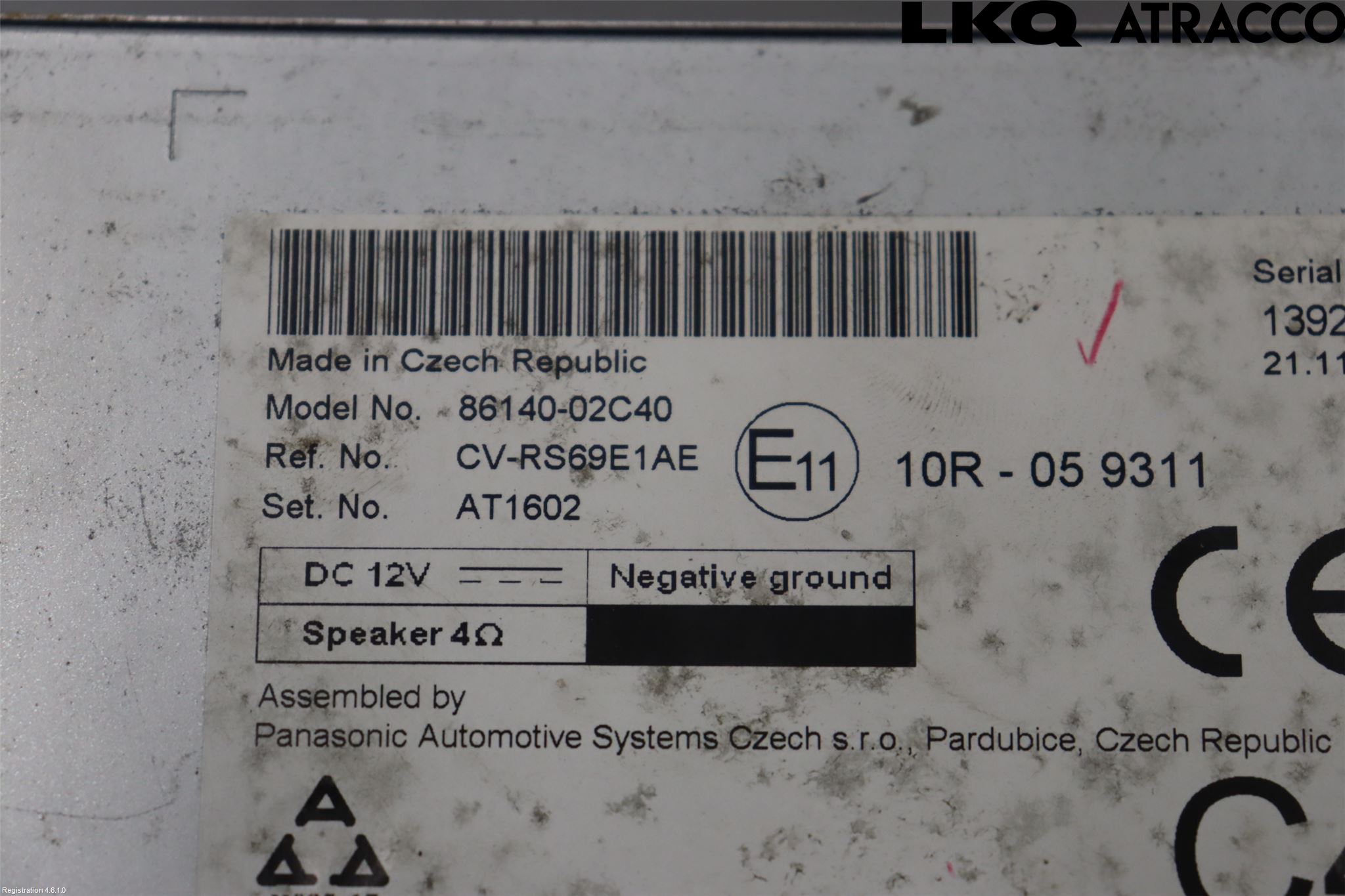 Toyota COROLLA 19- Cd Radio - Multimediapanel