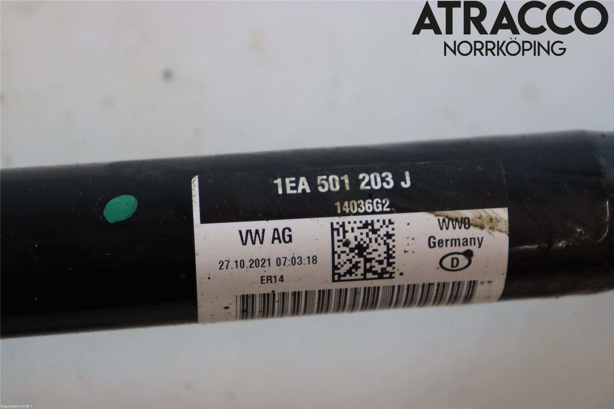 Volkswagen VW ID.4 21- Drivaxel Bak Vänster