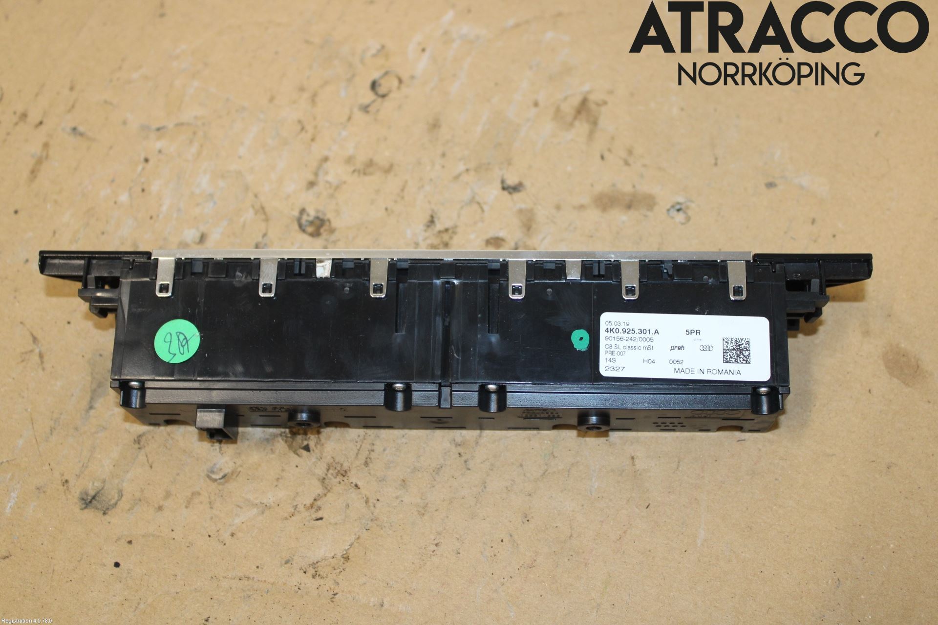 Audi A6 F2/C8 19- Strömställare Multifunktion