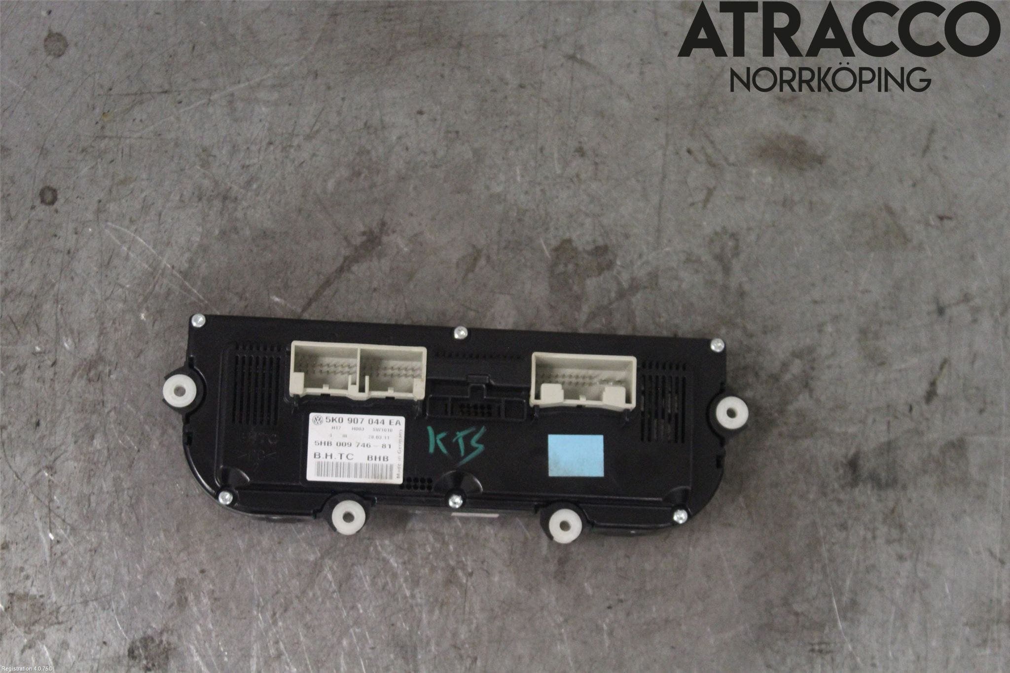 Volkswagen VW PASSAT 11-14 Värmereglage