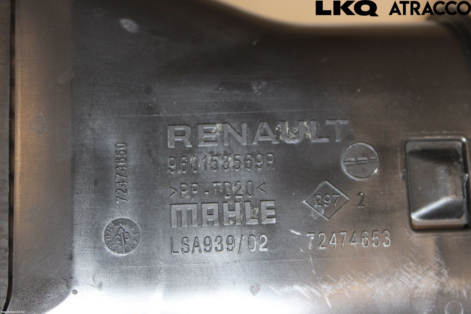 Renault EXPRESS 21- Injgummibälg-Slang