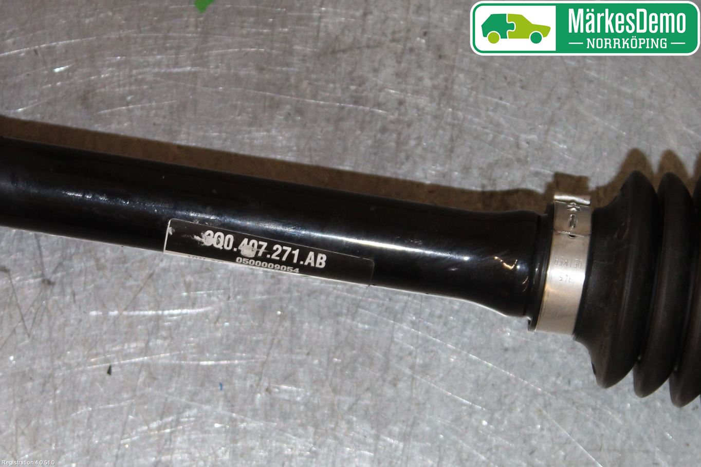 Volkswagen VW TIGUAN 16-24 Drivaxel Fram Vänster