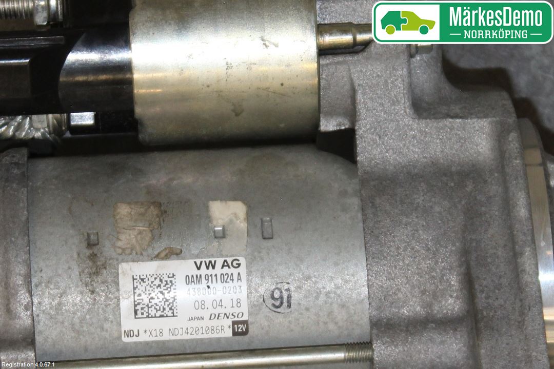 Volkswagen VW GOLF / E-GOLF VII 13-20 Startmotor