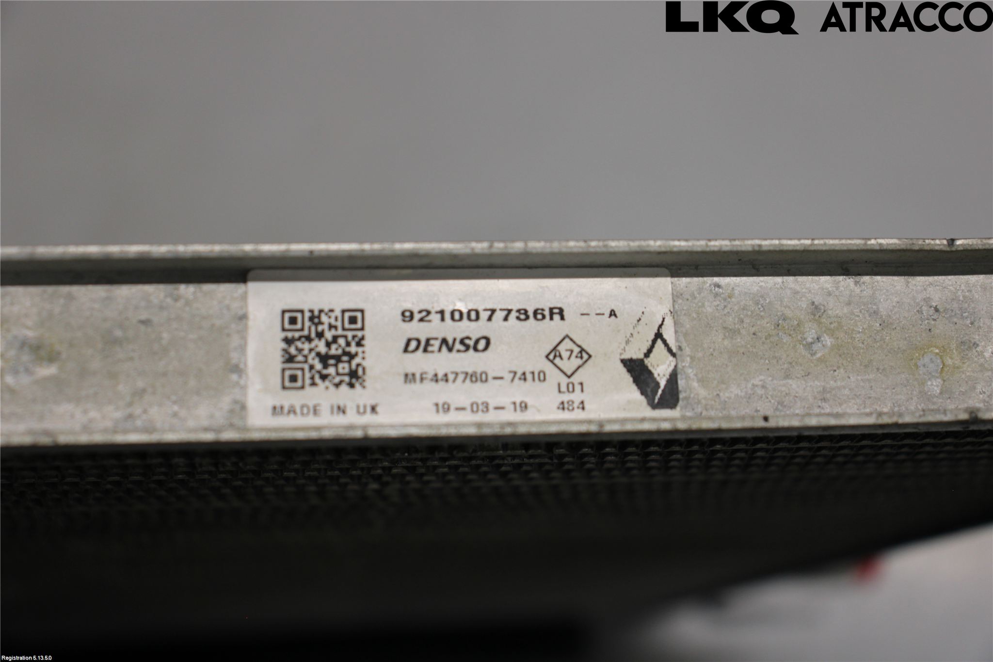 Renault ZOE/E-TECH 13- Ac Kondensor-Kylare
