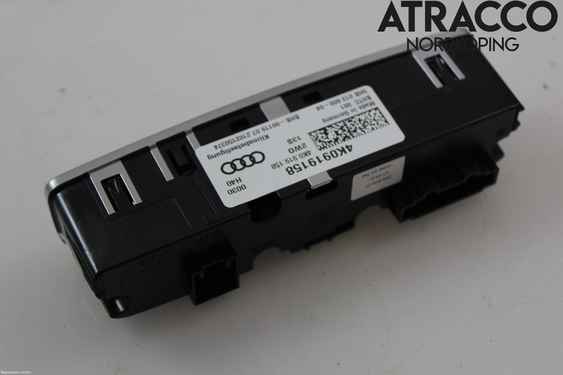 Audi E-TRON GT FW 21- Ac Styrenhet Ac Manöveren