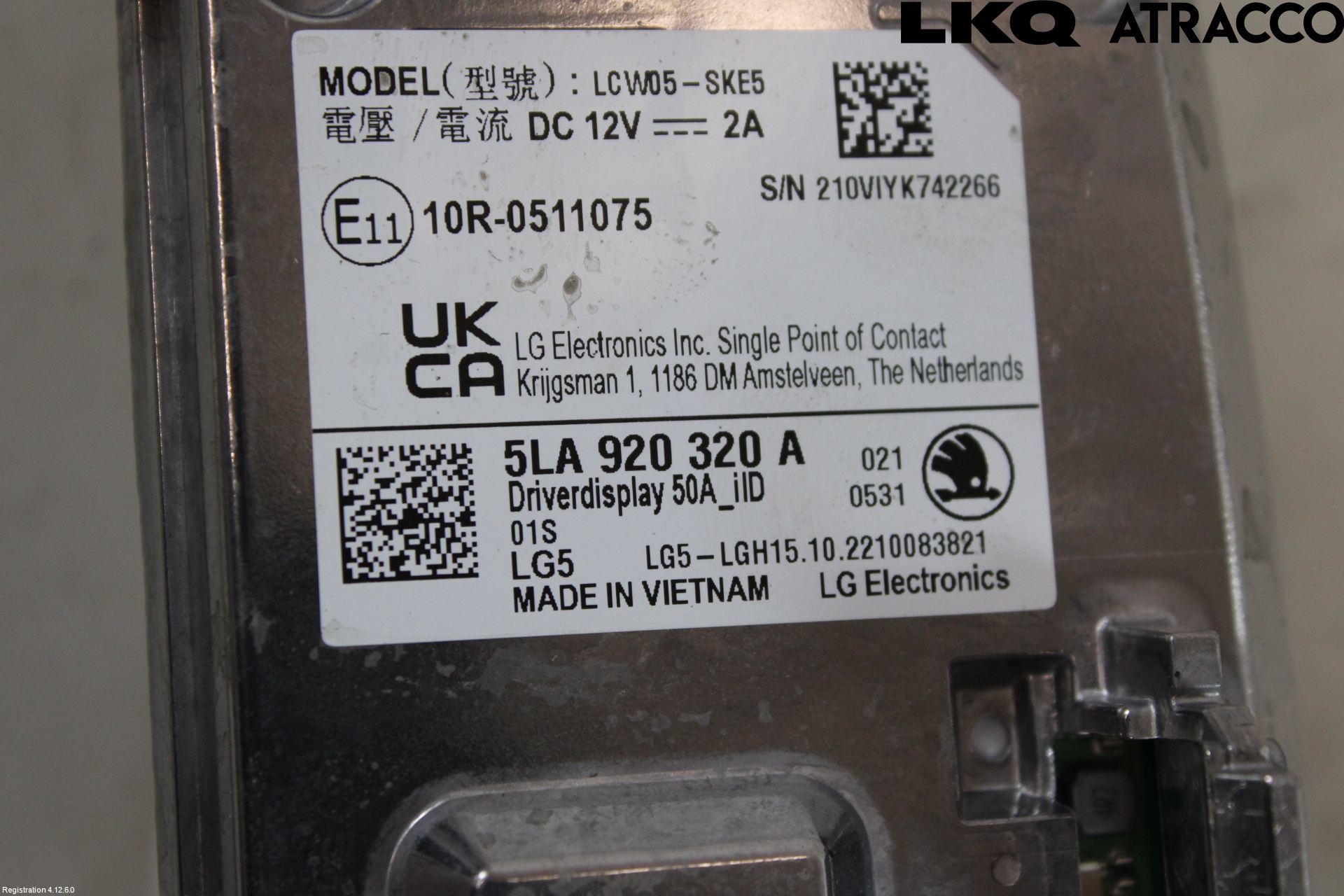 Skoda ENYAQ iV 21- Instrument Komb