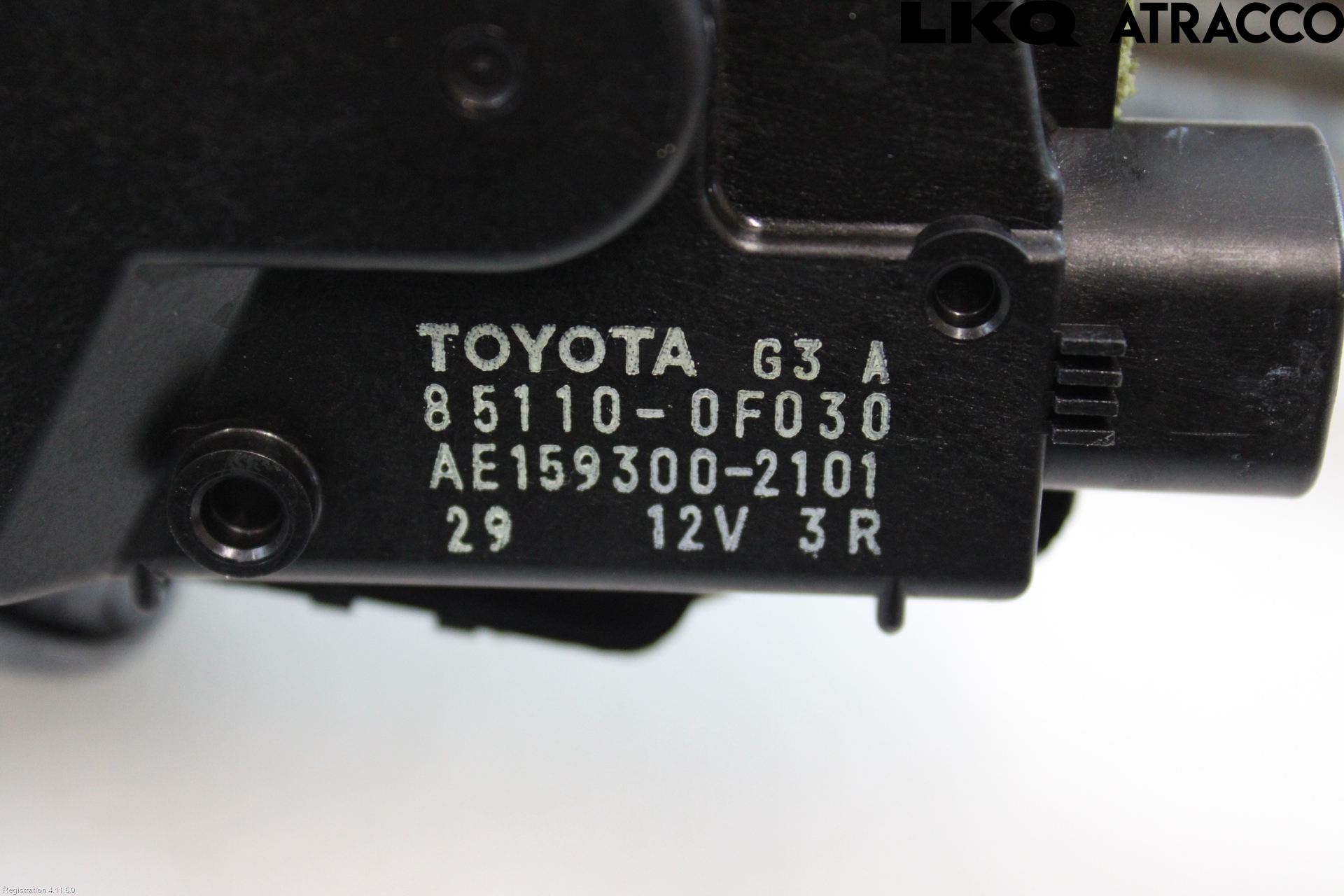 Toyota VERSO 09-18 Torkarmekanism Vindruta