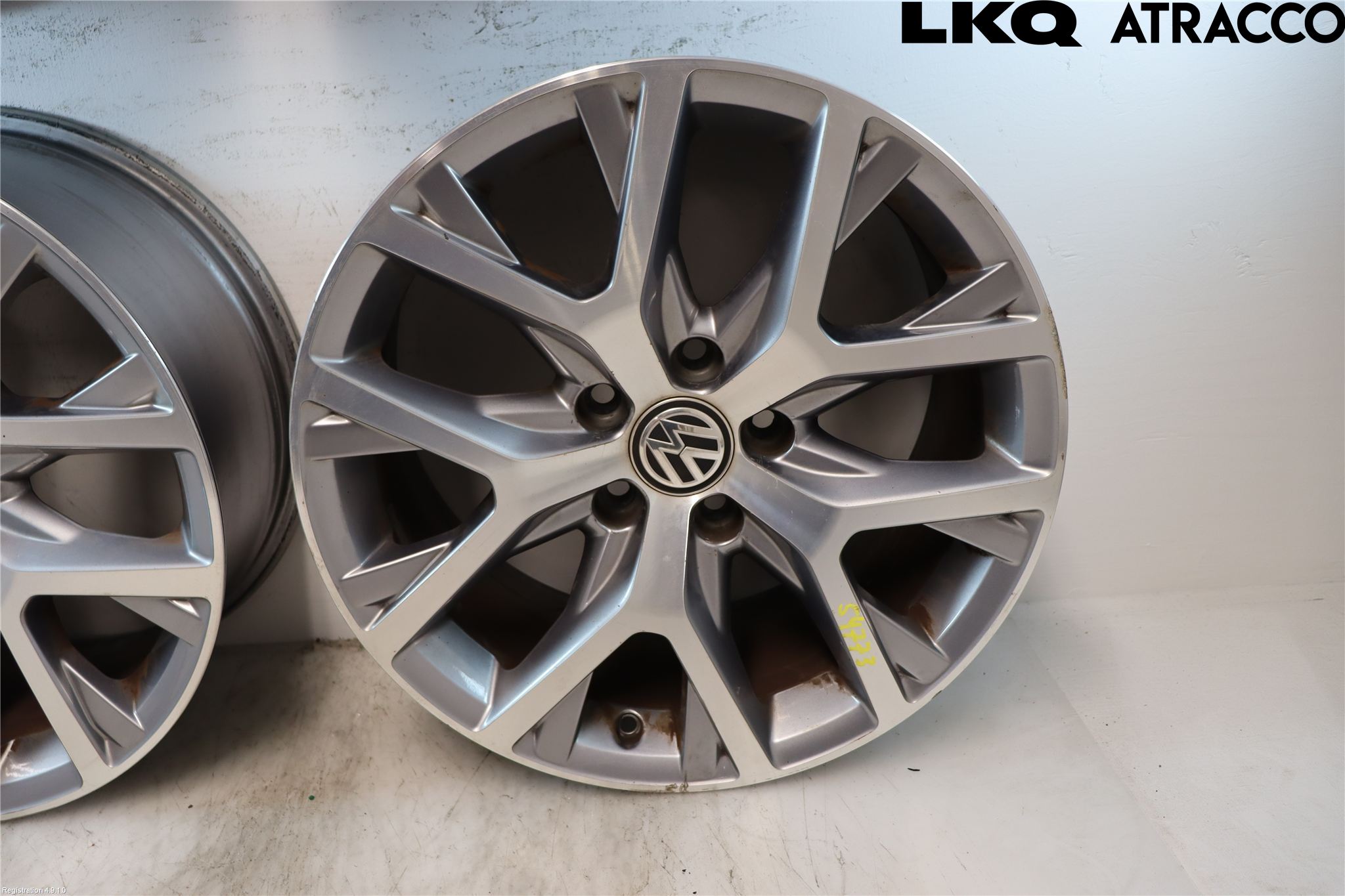 Volkswagen VW TOURAN 10-15 Fälgsats Aluminium