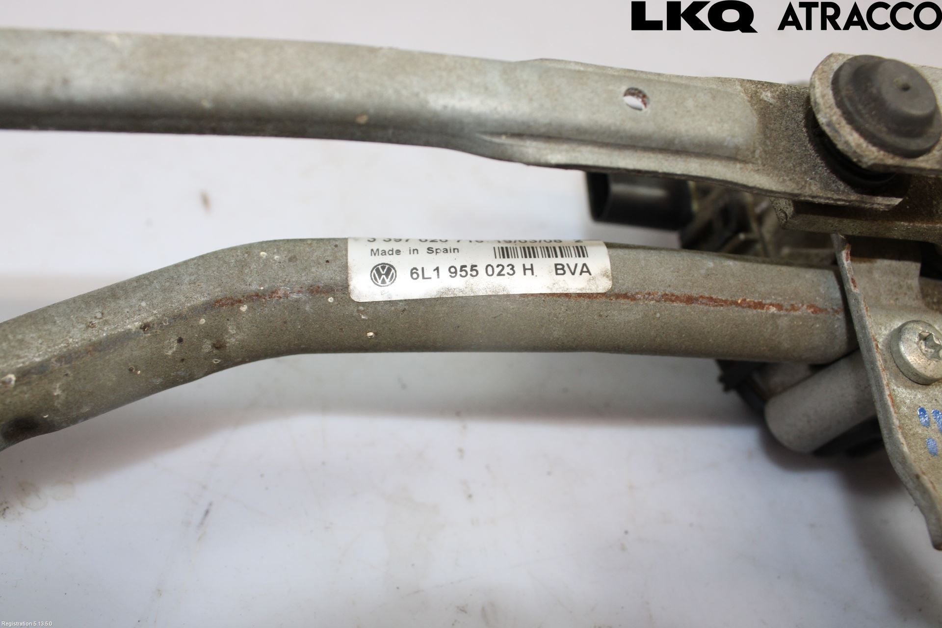 Seat IBIZA III 06-08 Torkarmekanism Vindruta