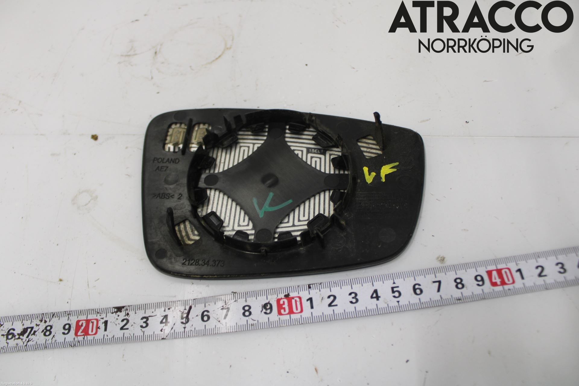 Skoda FABIA 15-21 Spegelglas Vä