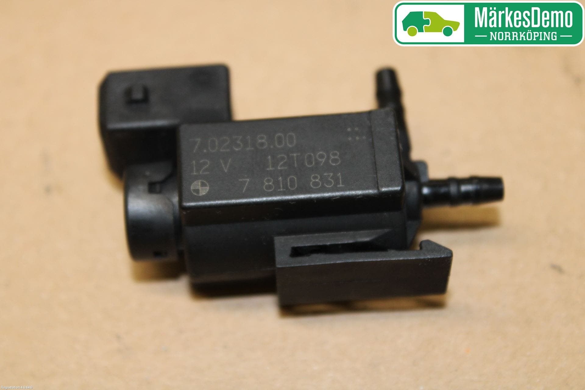 BMW 5 F10/F11/F18 09-17 Vakuumventil