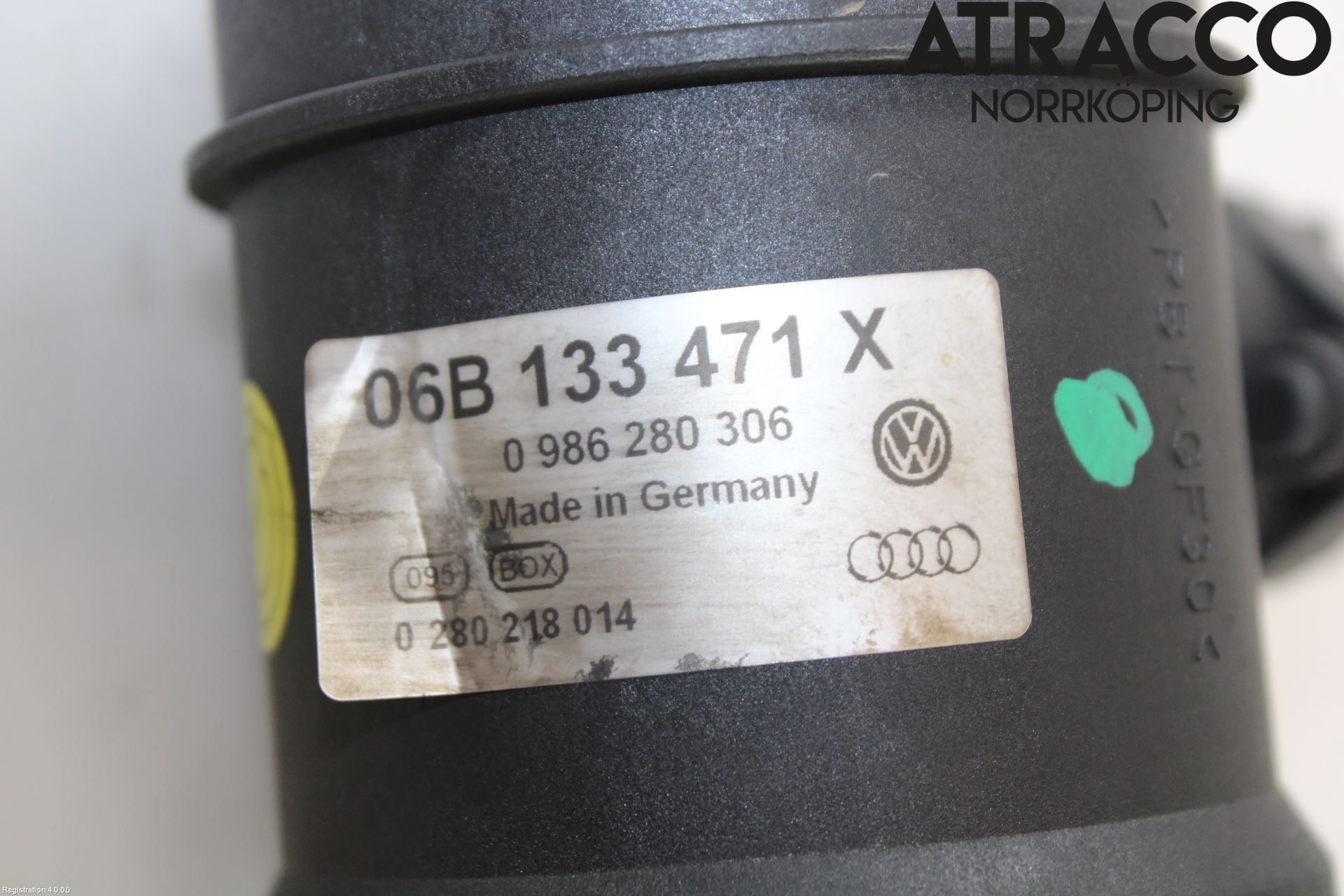 Audi A4/S4 99B-00 Injluftmassamätare