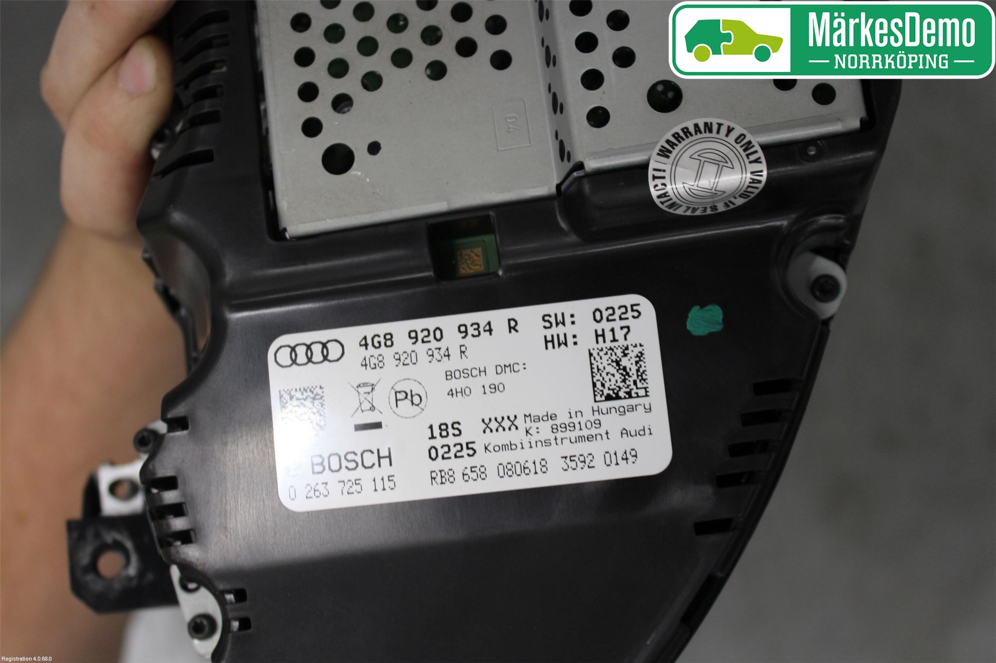 Audi A6/S6 4G 11-18 Instrument Komb