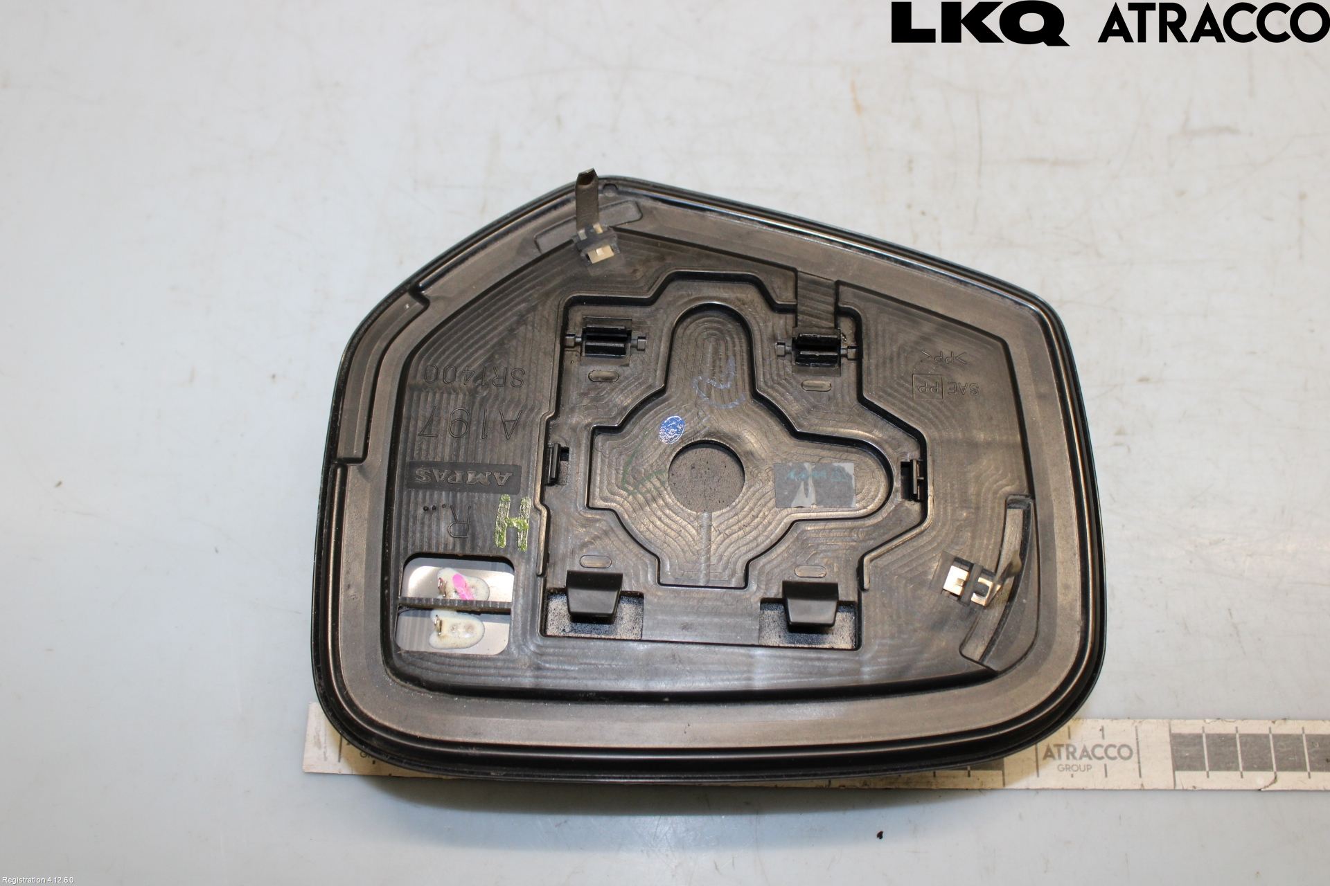 Mitsubishi L200 06-15 Spegelglas Hö