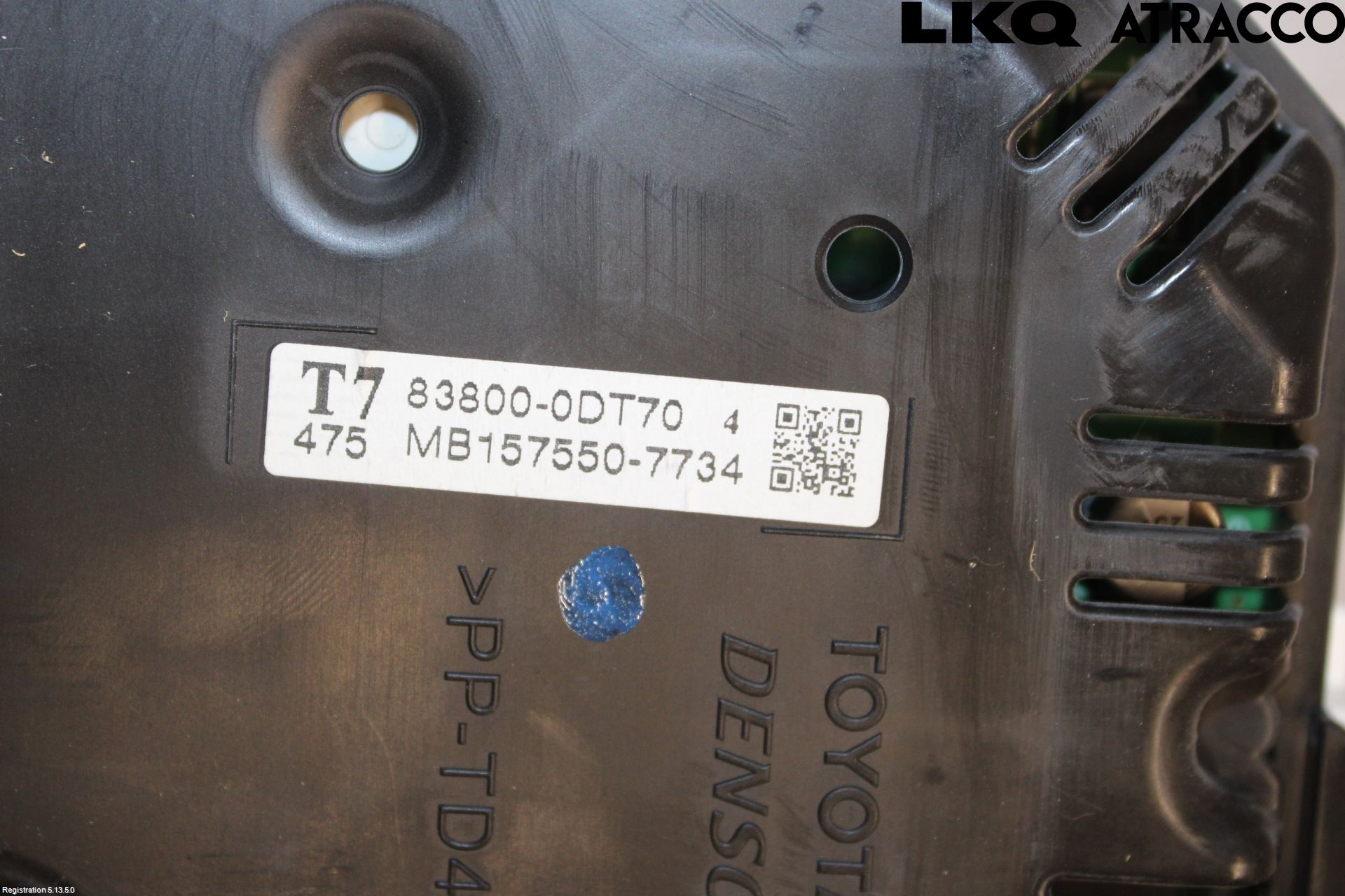 Toyota YARIS XP130 12-14 Instrument Komb