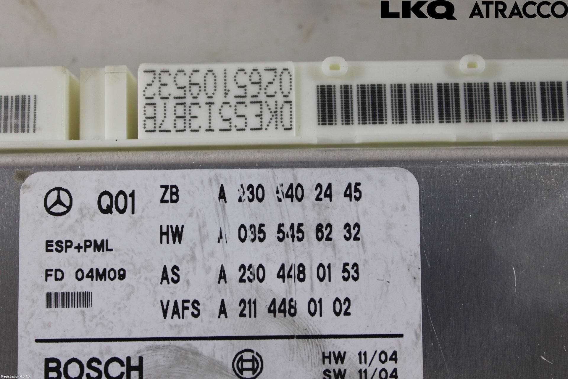 Mercedes-Benz MB CLS (C219) 03-11 Styrenhet Antispinn-Sladd